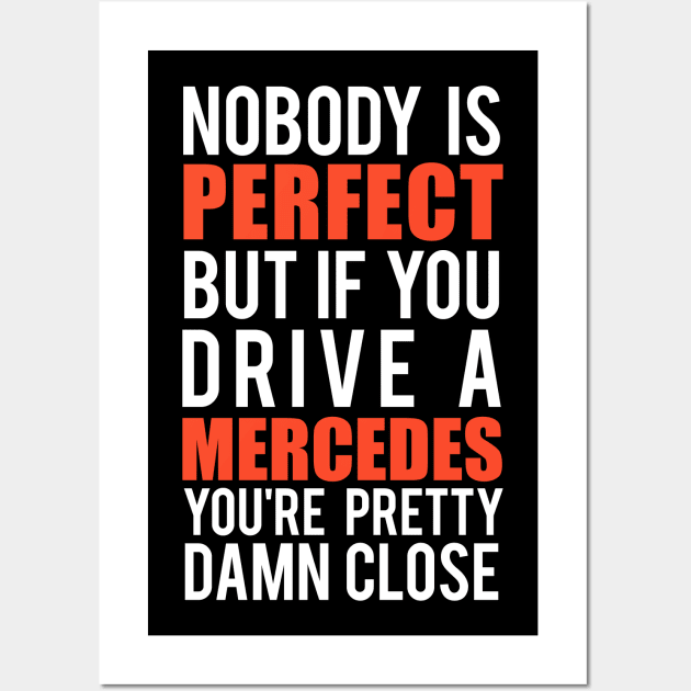 Mercedes Owners Wall Art by VrumVrum